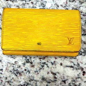 Louis Vuitton Epi Porte Monnaie Billets Tresor Wallet